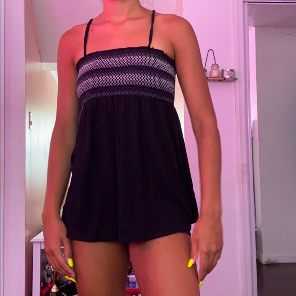 Strapless dress